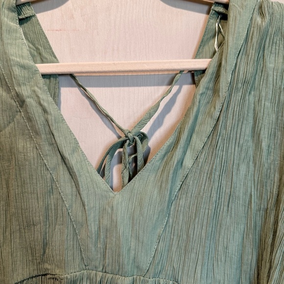 Amiani Green Women's Cover Up Dress - Picture 3 of 8